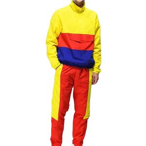 Conjunto Deportivo Personalizado para Hombre, de Invierno, Casual, de Secado Rápido, con Cierre de Cremallera, Impresión Digital, Chaqueta Cortavientos de Poliéster/Algodón, Sudadera con Capucha - Product Image 4