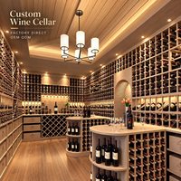 L'usine Minghou propose directement des étagères sur mesure pour cave à vin et présentoir à vin.