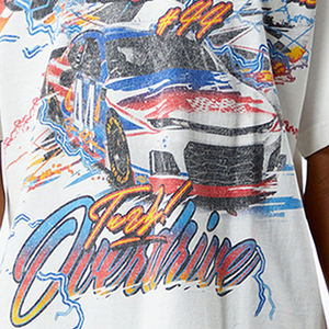 เสื้อยืดผู้ชายเสื้อยืดแขนสั้นพิมพ์ลายวินเทจคุณภาพสูง - Product Image 5