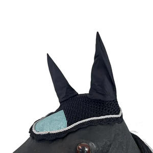 Bonnet d'oreille de voile de mouche de cheval de personnalisation la plus vendue avec la preuve sonore Bonnet d'oreille de cheval d'oreille en gros personnaliser la couleur - Product Image 5