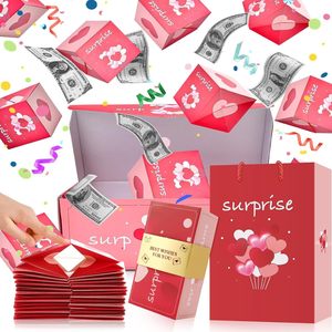 <span class=keywords><strong>Caja</strong></span> de regalo sorpresa de cumpleaños con explosión de confeti <span class=keywords><strong>para</strong></span> dinero en efectivo explosión <span class=keywords><strong>caja</strong></span> de regalo DIY <span class=keywords><strong>para</strong></span> Mujeres Hombres chico - Product Image 2