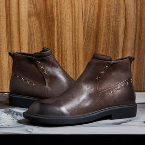 Zapatos de Negocios de Cuero Genuino con Suela Resistente al Desgaste y Plantilla Transpirable, Zapatos Formales para Hombre, Zapatos de Oficina - Product Image 5