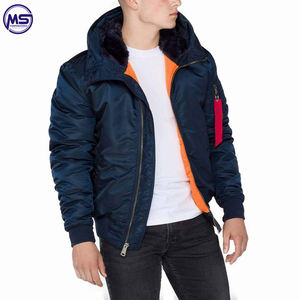 Blouson bombardier de haute qualité, nouveau Design professionnel pour hommes, léger et de haute qualité, en vente - Product Image 3