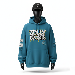 Sudadera Extra Grande para Mujer, Tela Premium de 320 GSM, Felpa de Algodón Grueso, Logotipo Personalizado con Estampado Puff, Sudadera Básica - Product Image 6