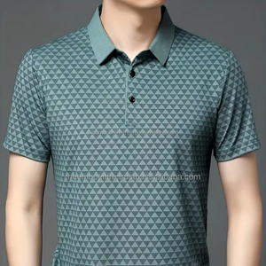 Camiseta de polo de golf para hombre de alta calidad hecha a medida con logotipo de secado rápido con cuello en V, ropa a granel, paca de ropa mixta, ropa usada - Product Image 1