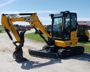 รถขุดขนาดเล็กแบบตีนตะขาบ JCB 35Z-1 ปี 2022 พร้อมประสิทธิภาพการทำงานสูง ขายในฝรั่งเศส - Product Image 2