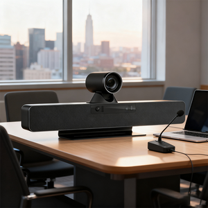 Dernière conception tout-en-un Barre vidéo 4K PTZ Suivi automatique AI et prise de la voix pour <span class=keywords><strong>réunion</strong></span> d'affaires - Product Image 1