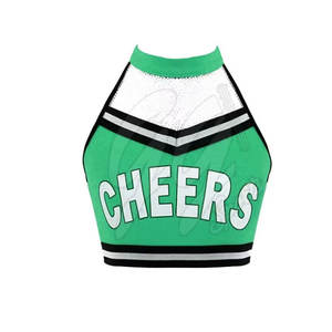 Vente en ligne d'uniformes de sport de cheerleading sans manches élégants fabriqués au Pakistan - Product Image 4