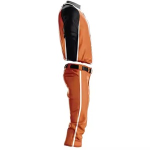 ชุดเสื้อเบสบอลระบายอากาศได้ดีผ้าโพลีเอสเตอร์แห้งเร็ว - Product Image 2