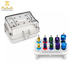 R.A.A.INTERNATIONAL Implant Positioning <b>Guide</b> Kit RAA-136 CE Certified Class I Dental Spacing Tool <b>Drill</b> Set 6.0-12.5mm 10 Pcs - Product Image 3