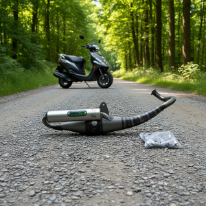 Silenziatore Arrow per Kymco People 50 07-13 CD 33520ENA, Sistema di Scarico per Moto in Alluminio Omologato - Product Image 3