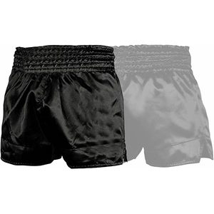 กางเกงมวยไทยแบบสตรีทแวร์ สกรีนโลโก้ตามสั่ง ผลิตตามแบบ OEM สำหรับกีฬามวยไทยและ MMA แบบยูนิเซ็กซ์ - Product Image 4