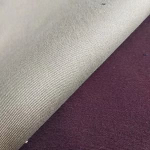 Premium 230gsm Peach Dyed 57/58 \ "Pique Toile Coton Organique Span Twill Tissu avec Peigné Très Épais Coton Toile Tissu - Product Image 3