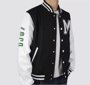 Chaqueta universitaria bordada personalizada para hombres, chaquetas informales de primavera y otoño de béisbol a la venta para invierno - Product Image 2