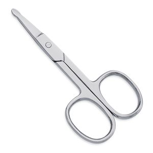 Ultra-Fine Curved Stainless Steel Manicure Pedicure Scissors Mirror Finished Russian Style Superior Sharpness for Cuticle Beauty - Product Image 5