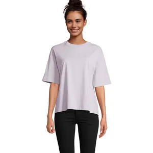 T-shirt Sol's Boxy pour femme, coupe oversize, en coton, manches courtes, col rond, écologique, durable, promotionnel - Product Image 3