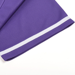 Maillot de baseball chemise d'équipe athlétique boutonné à manches courtes maille respirante vêtements de sport décontractés uniforme d'entraînement haut confortable - Product Image 5