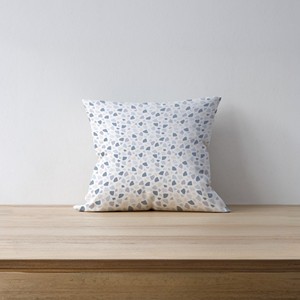 Soft Cotton Throw Pillow <b>Cushion</b> for Sofa <b>Bed</b> & Living Room Decor Comfortable Square Accent <b>Cushion</b> for Home & Office - Product Image 1