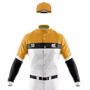 Uniforme de béisbol de talla grande de calidad superior Último diseño con precio razonable Ropa juvenil Característica transpirable - Product Image 4