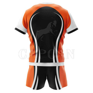 Uniforme de Rugby para Hombre de Alta Calidad, con Logotipo Personalizado, Transpirable, Tallas Grandes, 100% Poliéster, Nuevo Estilo, Precio Ajustable - Product Image 2
