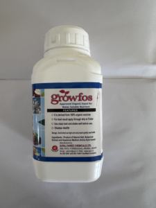 Promoteur de croissance des plantes liquide Growfos biologique, respectueux de l'environnement pour une agriculture durable, amélioration de l'approvisionnement mondial disponible - Product Image 5