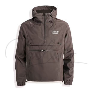 Chaquetas Cortavientos de Invierno con Capucha para Hombre, de Alta Calidad, al por Mayor, con Costuras con Flecos - Product Image 1