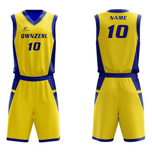Vente directe d'usine 2026, maillots de basket-ball unisexes personnalisés pour hommes, vêtements de sport, ensembles uniformes, logo imprimé par transfert thermique, taille plus - Product Image 2