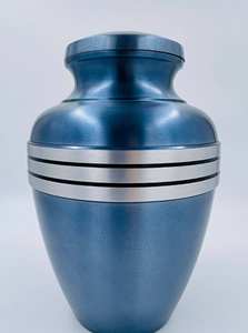 Brass Adult Mother of Pearl Cremation Urns for Human Ashes with Free <b>Velvet</b> <b>Bag</b> - Product Image 4