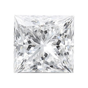 1,50 quilates E Color VS2 Clarity Lab Grown Princess Cut CVD Diamond Diamantes sueltos con certificado IGI para la fabricación de joyas - Product Image 1