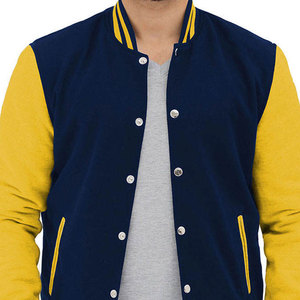 แจ็คเก็ตเลตเตอร์แมนคุณภาพพรีเมียมสำหรับผู้ชาย สไตล์ลำลองทันสมัย เหมาะสำหรับสตรีทแฟชั่นและชุดลำลองประจำวัน แจ็คเก็ตฤดูหนาว - Product Image 2