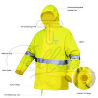 Combinaison de pluie décontractée pour homme, légère, imperméable, coupe-vent, respirante, séchage rapide, en spandex/nylon, à capuche, pour toutes les saisons