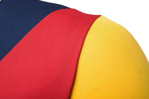 Alta calidad 100% algodón hombres para Polo camisa Slim Fit Casual Tops Logo patrón sólido alta calidad tejido de talla grande disponible - Product Image 5