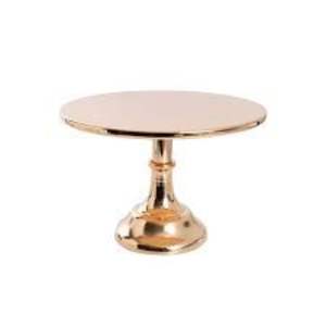 Support à gâteau de luxe en métal doré, plateau de présentation rond moderne pour cupcakes, idéal pour mariages, fêtes et événements, vente en gros - Product Image 3