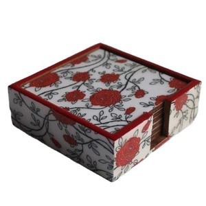 Sous-verre en bois élégant, imprimé arbre unique, écologique, personnalisé, décoratif, classique, élégant, vintage, fantaisie, décoration de table, tendance - Product Image 6