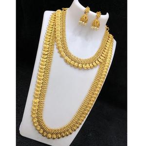 ชุดสร้อยคอพร้อมต่างหูชุบทองสำหรับผู้หญิงดีไซน์เฉพาะของชาวโปแลนด์โบราณพร้อมต่างหูสำหรับงานแต่งงาน - Product Image 1