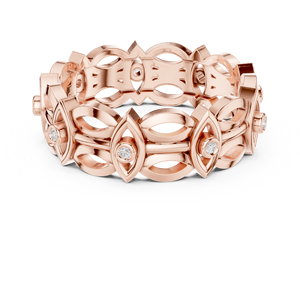 แหวนทองแบบเปิดที่มีสไตล์10K - Product Image 2