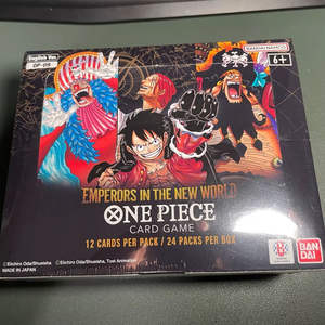 Figurines One Piece OP-09 Emperors in the New World Hobby Box (OP-09) en silicone écologique à coins carrés, version anglaise, les plus vendues - Product Image 1