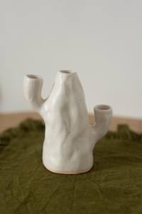 Nordique de haute qualité Table Top Home Decor Bougeoir en céramique 2025 Dernière conception Bougeoir élégant de l'Inde à la vente en gros - Product Image 6