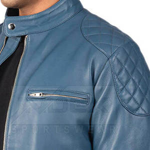 Automne hiver hommes veste en cuir meilleure qualité hommes veste en cuir respirant veste en cuir véritable pour hommes - Product Image 6