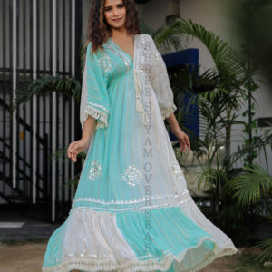 เดรสยาวผ้าเรยอนผสมลูเร็กซ์ลายมัดย้อมสำหรับงานปาร์ตี้  แฟชั่นฤดูร้อนสำหรับผู้หญิง - Product Image 1