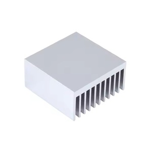 แผงระบายความร้อนอลูมิเนียมอัลลอยอัดขึ้นรูปทรงสี่เหลี่ยมรวมถึงการตัดการเชื่อมการดัดแบบอโนไดซ์ฮีทซิงค์ - Product Image 6