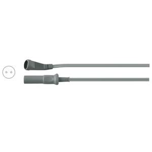 Cable Bipolar Flexible de Acero Inoxidable Reutilizable de Grado Médico |   Cable Aislado para Altas Temperaturas con Certificación CE para Dispositivos Quirúrgicos - Product Image 1