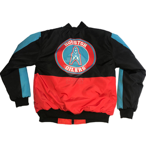 Veste bomber imperméable et coupe-vent pour homme avec logo personnalisé BOBBIN INDUSTRIES, fermeture éclair, col montant, impression par sublimation, streetwear - Product Image 2