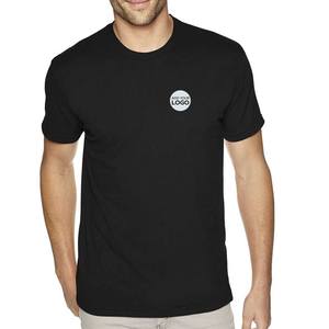 T-shirts à manches courtes en coton/fibre de bambou, 100% coton, unisexe, col rond, personnalisables - Product Image 3