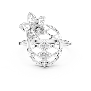 Bague minimaliste vermeil en or 18 carats pour le quotidien - Product Image 4