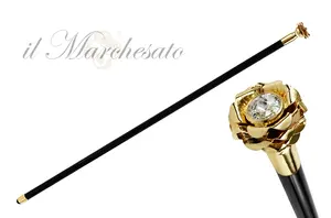 Vente chaude qualité nouveau bâton de voyage de marche avec poignée de coulée en laiton conception personnalisée bâton de marche de voyage en gros - Product Image 6