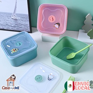 Recipiente de Plástico para Alimentos CASAMAX WL AD-1901 con Tapa, Capacidad de 1.2L, Estilo Clásico, Origen China ENTREGA LOCAL - Product Image 1