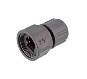 IP67防水RJ45メスコネクタパネルマウントPCBはんだ型航空プラグLED成長ライト高信頼性 - Product Image 4