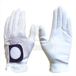 Gants de golf sportifs antidérapants en cuir véritable Cabretta de haute qualité pour hommes avec paume en peau de mouton douce et ensemble PK de marque personnalisée - Product Image 6