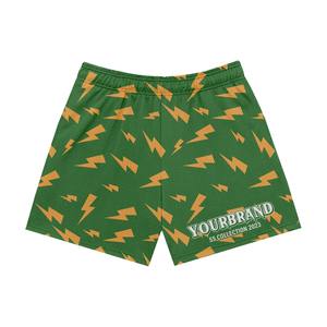 100% Polyester Sublimation Logo Design Imprimé Mesh Sports Shorts légers Shorts pour hommes personnalisés de qualité supérieure - Product Image 2
